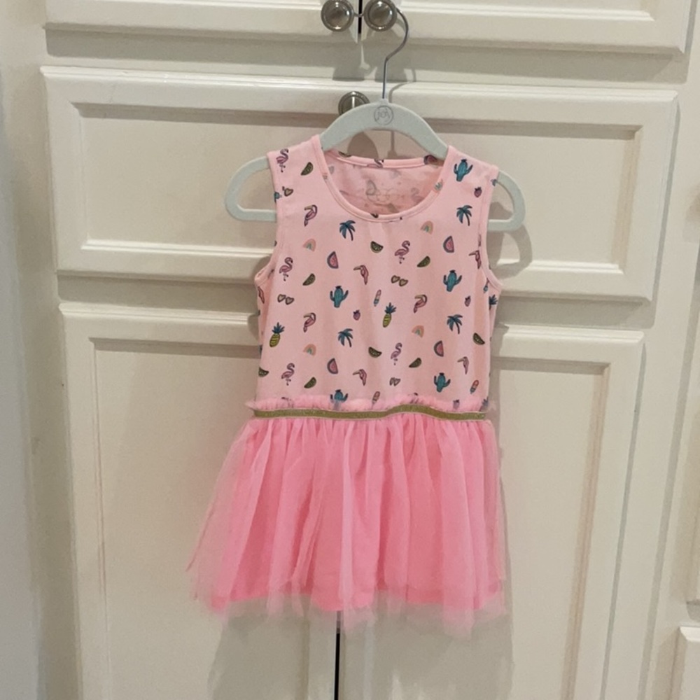 EGG New York dress with tulle skirt and glitter belt